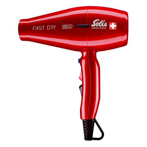 Фен Solis FastDry R Red в Юлмарт
