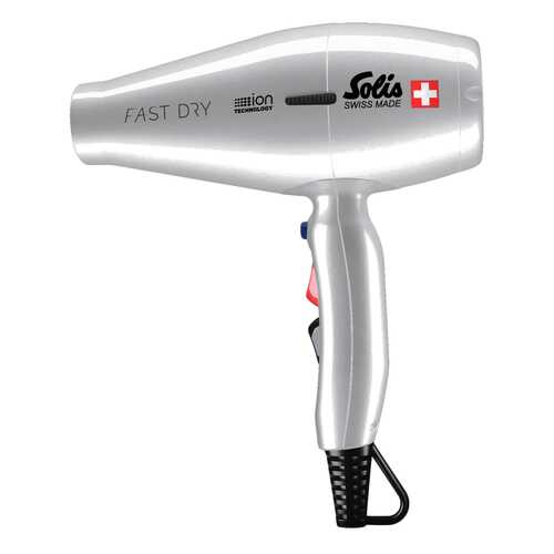 Фен Solis FastDry silver Silver в Юлмарт