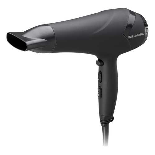 Фен Willmark WHD-222ST Black в Юлмарт