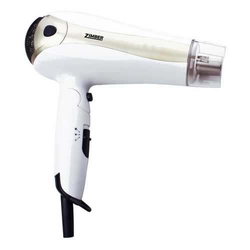 Фен Zimber ZM-10914 White/Beige в Юлмарт