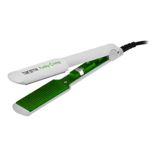 Щипцы-гофре Harizma Funky Crimp h10346-07 White/Green в Юлмарт