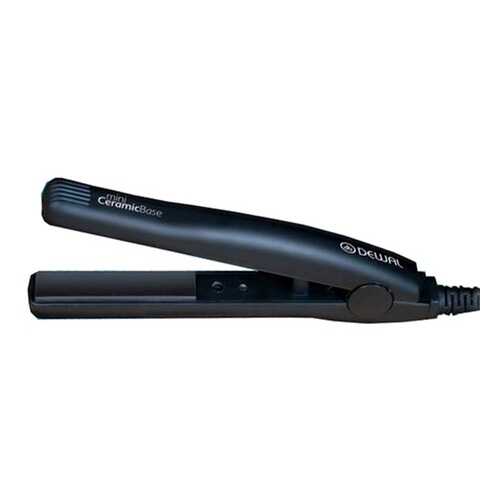 Выпрямитель волос Dewal Mini Ceramic Base 03-7721 Black в Юлмарт