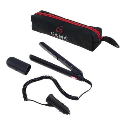 Выпрямитель волос GA.MA Travel Mini Car Edition P21.CP9MINI.CAR Black в Юлмарт