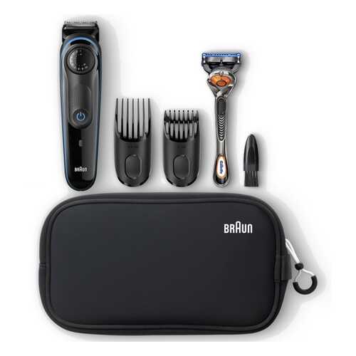 Триммер для бороды Braun BT3940TS + Бритва Gillette в Юлмарт