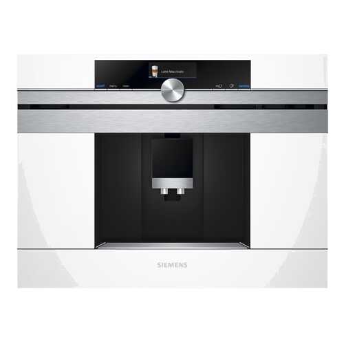 Встраиваемая кофемашина Siemens CT636LEW1 в Юлмарт