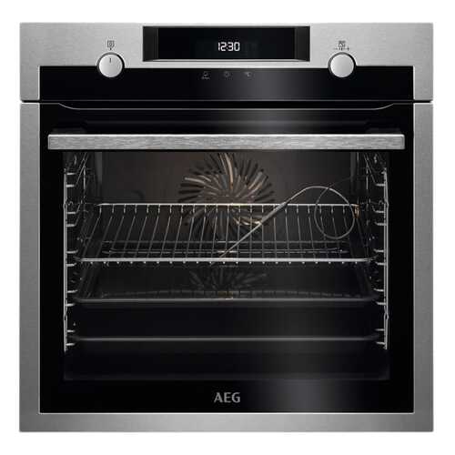 Встраиваемый электрический духовой шкаф AEG BCM546350M Silver в Юлмарт