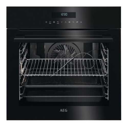 Встраиваемый электрический духовой шкаф AEG BPR742320B Black в Юлмарт