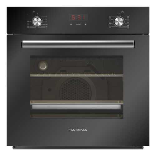 Встраиваемый электрический духовой шкаф Darina 2V5 BDE 112 708 Black в Юлмарт