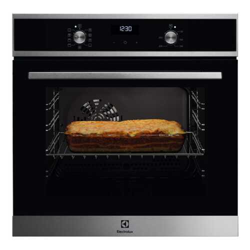 Встраиваемый электрический духовой шкаф Electrolux OEF5C50X Silver/Black в Юлмарт