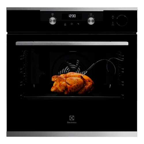 Встраиваемый электрический духовой шкаф Electrolux OKC6H41X Black в Юлмарт