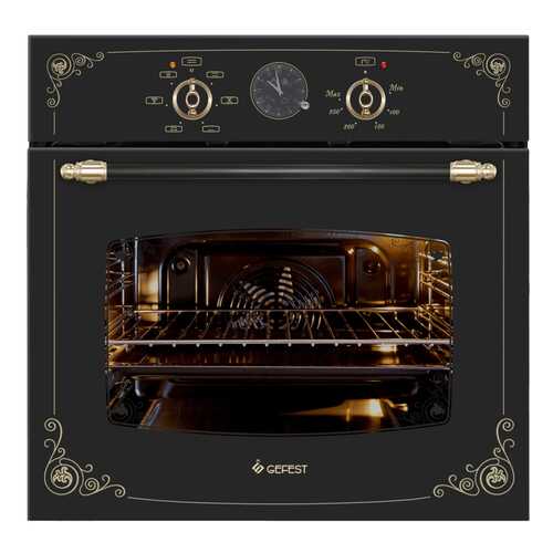 Встраиваемый электрический духовой шкаф GEFEST ДА 602-02 К93 Black в Юлмарт