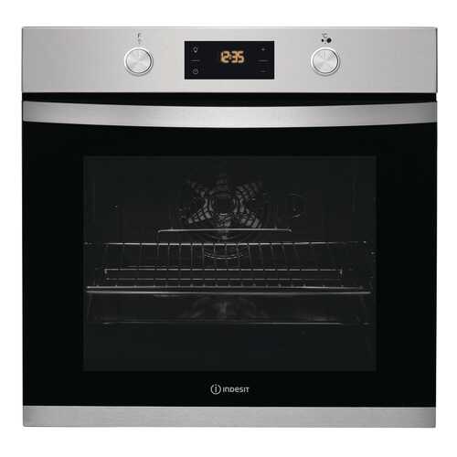 Встраиваемый электрический духовой шкаф Indesit IFW 3844 JP IX Silver/Black в Юлмарт
