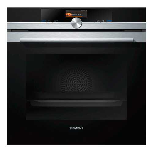 Встраиваемый электрический духовой шкаф Siemens HB676G5S6 Black в Юлмарт