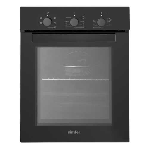 Встраиваемый электрический духовой шкаф Simfer B4EB16011 Black в Юлмарт