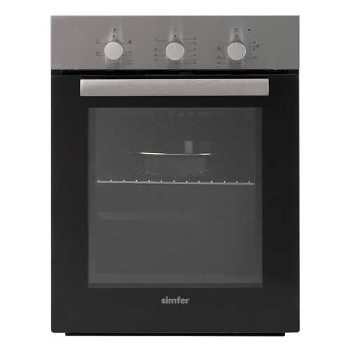 Встраиваемый электрический духовой шкаф Simfer B4EM16012 Silver в Юлмарт