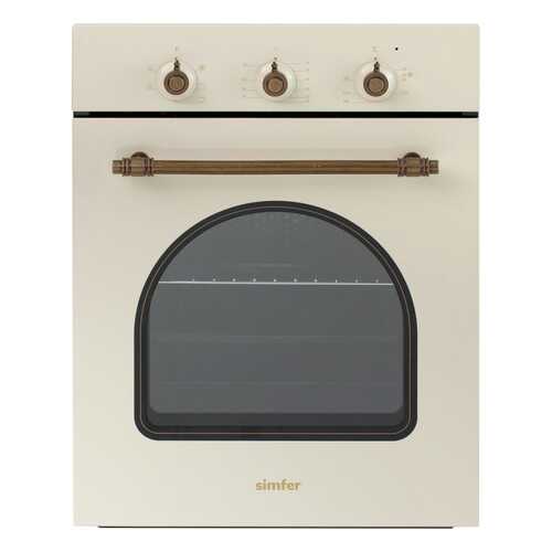 Встраиваемый электрический духовой шкаф Simfer B4EO16017 Beige в Юлмарт