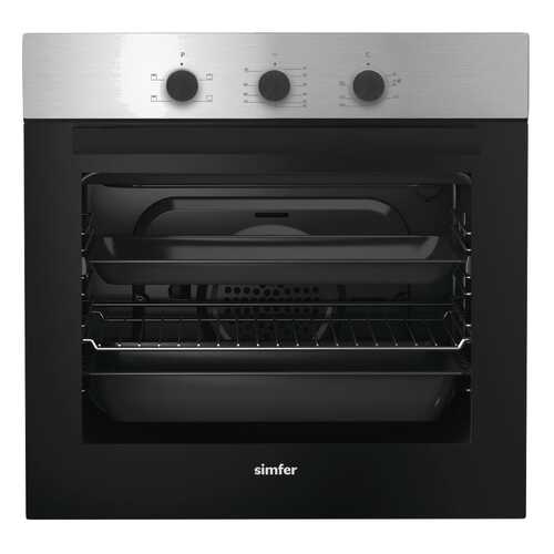 Встраиваемый электрический духовой шкаф Simfer B6EM14011 Silver/Black в Юлмарт