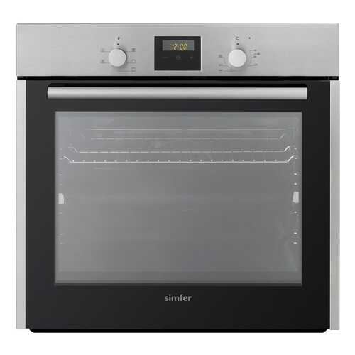 Встраиваемый электрический духовой шкаф Simfer B6EM56112 Silver/Black в Юлмарт