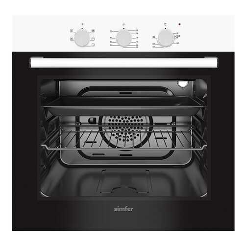 Встраиваемый электрический духовой шкаф Simfer B6EW16011 White в Юлмарт