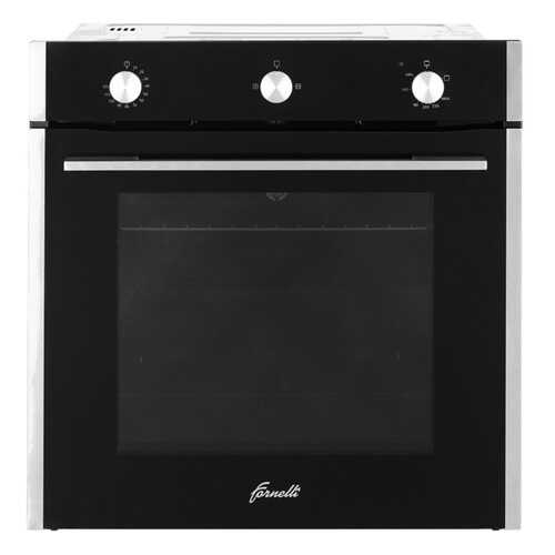 Встраиваемый газовый духовой шкаф Fornelli FGA 60 Destro IX/BL Black в Юлмарт