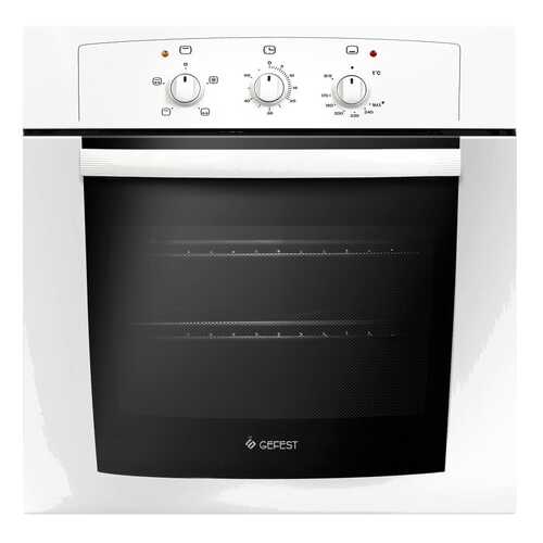 Встраиваемый газовый духовой шкаф GEFEST ДГЭ 601-01 White/Black в Юлмарт