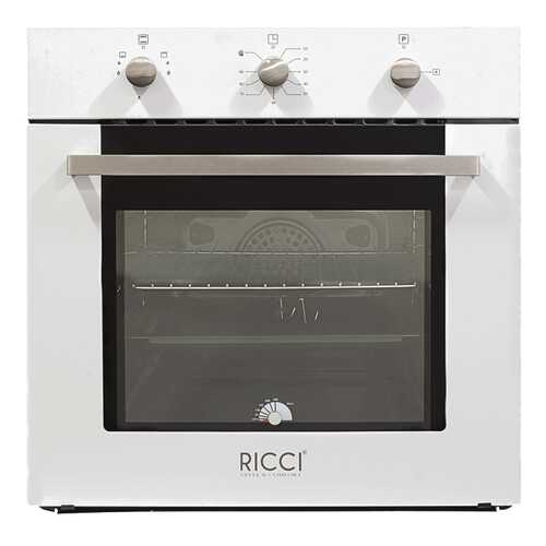 Встраиваемый газовый духовой шкаф RICCI RGO-610WH White в Юлмарт