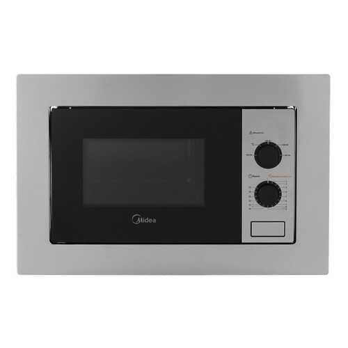 Встраиваемая микроволновая печь с грилем Midea MM820B2Q-SS Серебристый в Юлмарт