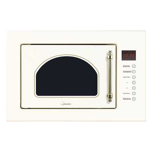 Встраиваемая микроволновая печь с грилем Midea Retro MI 9252 RGI-B в Юлмарт