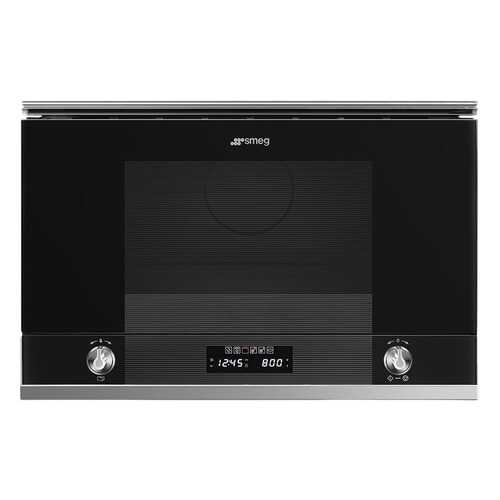 Встраиваемая микроволновая печь с грилем Smeg Linea MP122N1 в Юлмарт