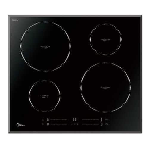Встраиваемая электрическая панель Midea MIH65742F Black в Юлмарт