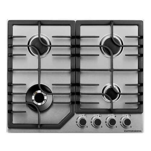 Встраиваемая газовая панель Kuppersberg FS 63 X Silver в Юлмарт