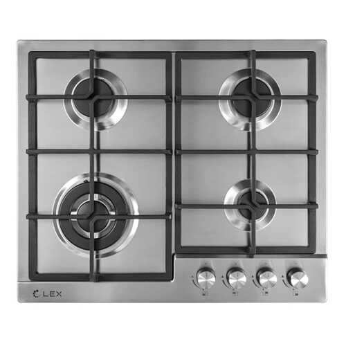 Встраиваемая газовая панель Lex GVS 642 IX Inox в Юлмарт