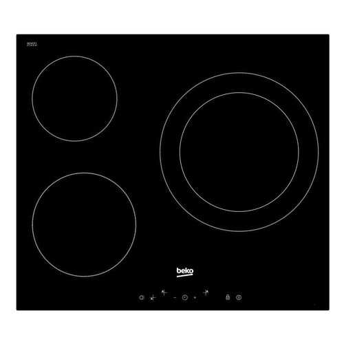 Встраиваемая варочная панель электрическая Beko HIC 63401 T Black в Юлмарт