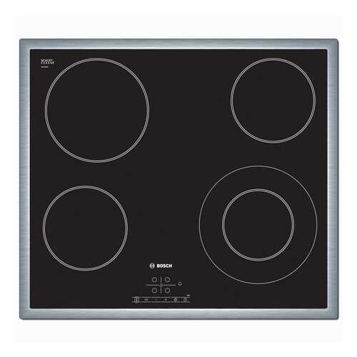 Встраиваемая варочная панель электрическая Bosch PKF645B17 Black в Юлмарт
