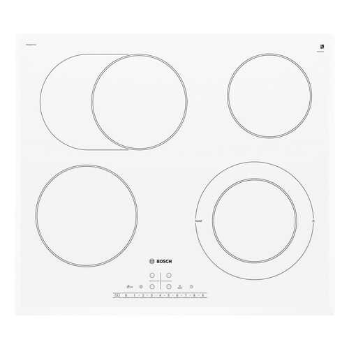 Встраиваемая варочная панель электрическая Bosch PKN 652 FP 1E White в Юлмарт