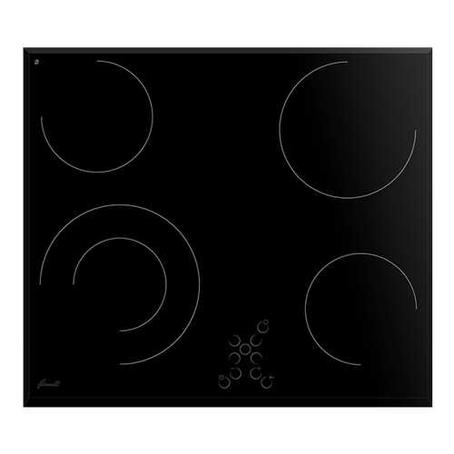 Встраиваемая варочная панель электрическая Fornelli PV 6017 DOLCE Black в Юлмарт