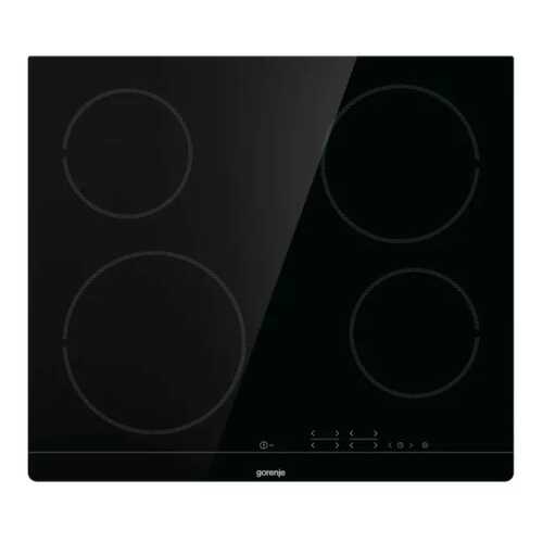 Встраиваемая варочная панель электрическая Gorenje CT41SC Black в Юлмарт