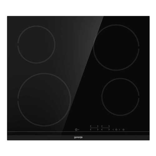 Встраиваемая варочная панель электрическая Gorenje ECT641BCSC Black в Юлмарт