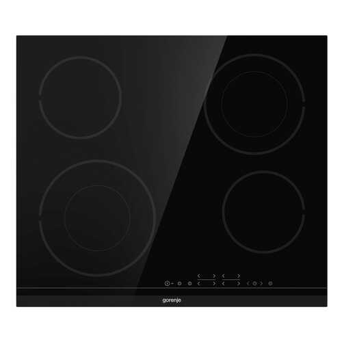 Встраиваемая варочная панель электрическая Gorenje ECT644BCSC Black в Юлмарт
