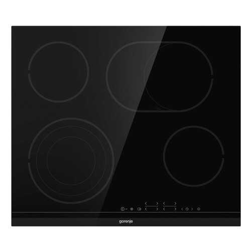 Встраиваемая варочная панель электрическая Gorenje ECT646BCSC Black в Юлмарт