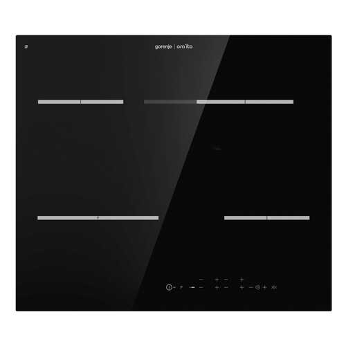 Встраиваемая варочная панель электрическая Gorenje ECT648ORAB Black в Юлмарт