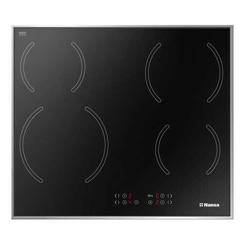 Встраиваемая варочная панель электрическая Hansa BHCI66388 Black в Юлмарт