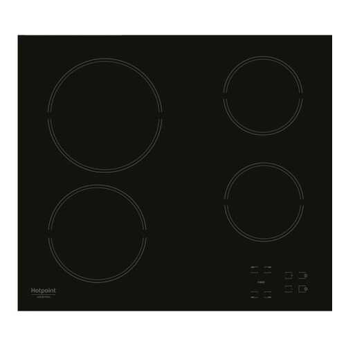 Встраиваемая варочная панель электрическая Hotpoint-Ariston HR 631 C Black в Юлмарт