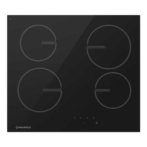 Встраиваемая варочная панель электрическая MAUNFELD MVCE59.4HL.SZ-BK Black в Юлмарт
