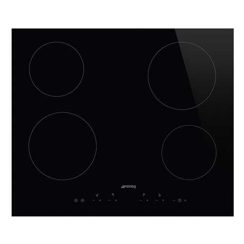 Встраиваемая варочная панель электрическая Smeg SE364TD Black в Юлмарт