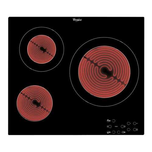 Встраиваемая варочная панель электрическая Whirlpool AKT 8030/NE Black в Юлмарт