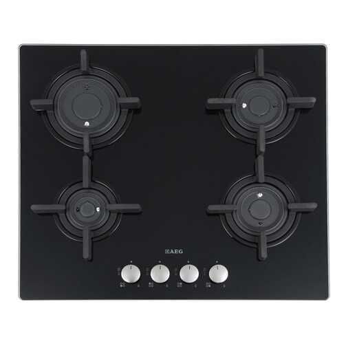 Встраиваемая варочная панель газовая AEG HG569484NB Black в Юлмарт