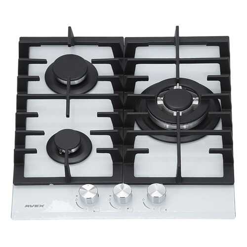Встраиваемая варочная панель газовая AVEX HM 4534 W White в Юлмарт