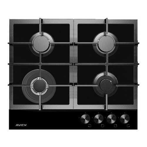 Встраиваемая варочная панель газовая AVEX HM 6044 B Black в Юлмарт