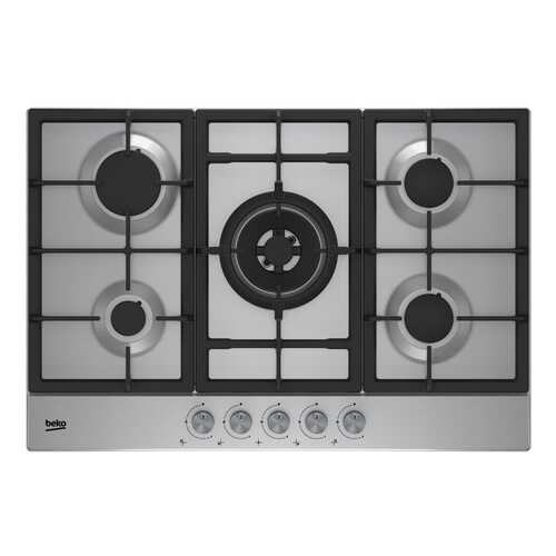 Встраиваемая варочная панель газовая Beko HIAW 75225 SX Silver в Юлмарт